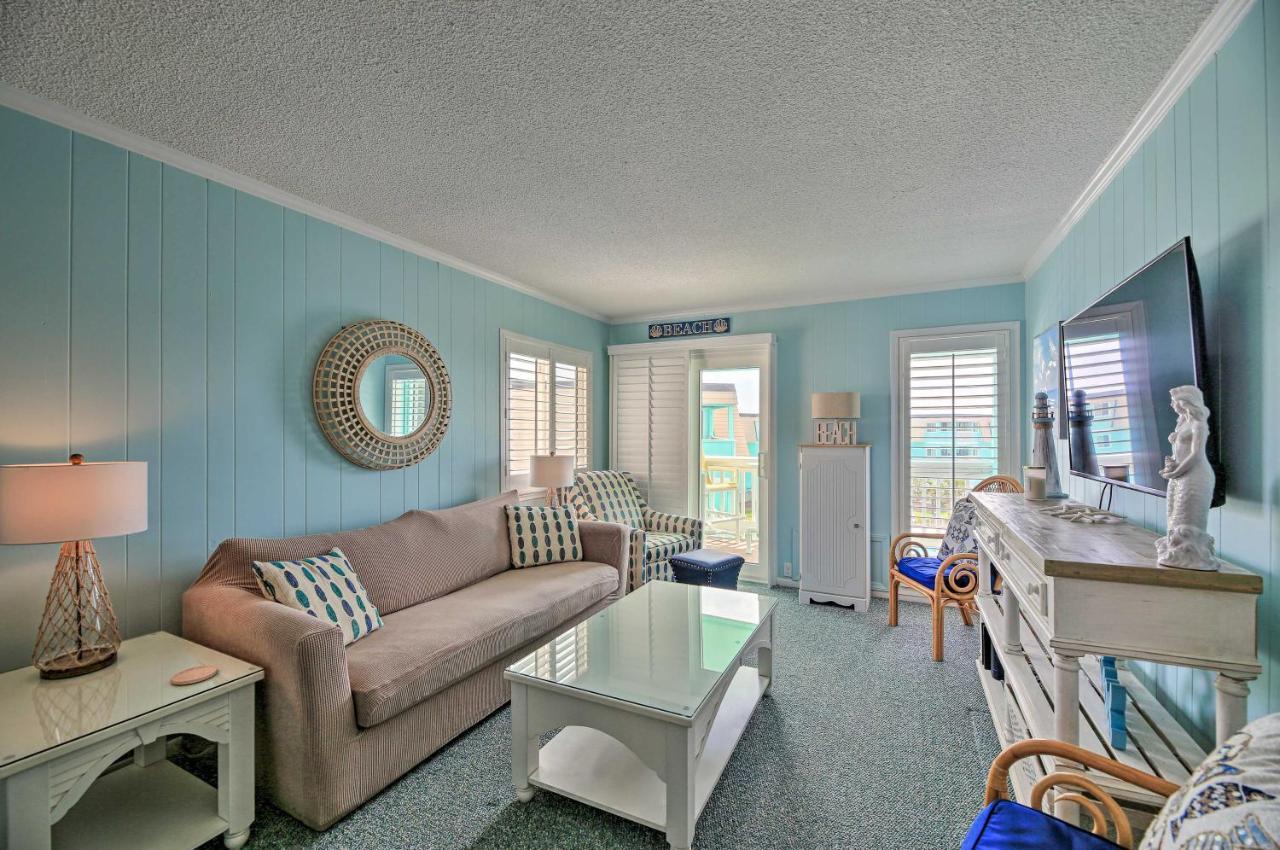 Beachfront Condo With Boardwalk And Pool Access! Atlantic Beach Kültér fotó