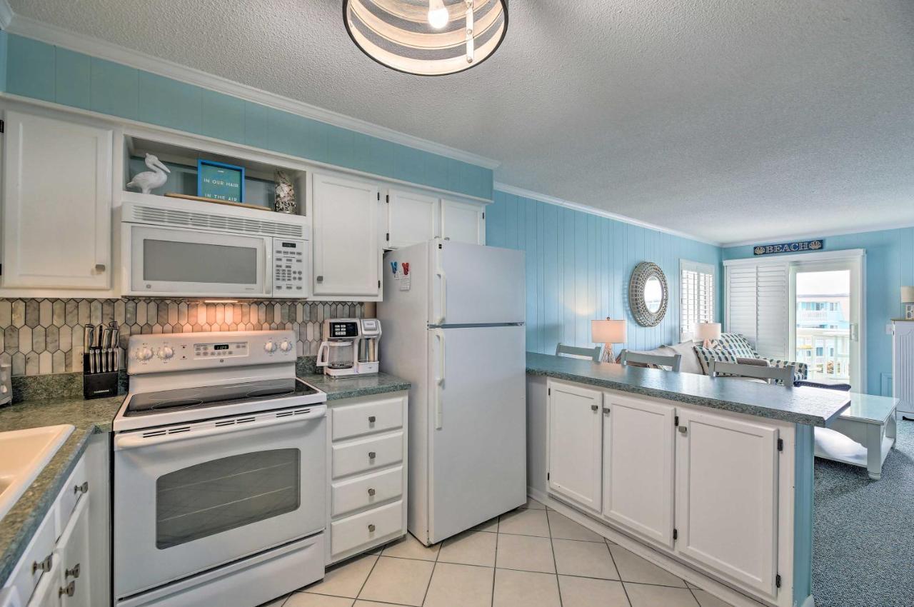Beachfront Condo With Boardwalk And Pool Access! Atlantic Beach Kültér fotó