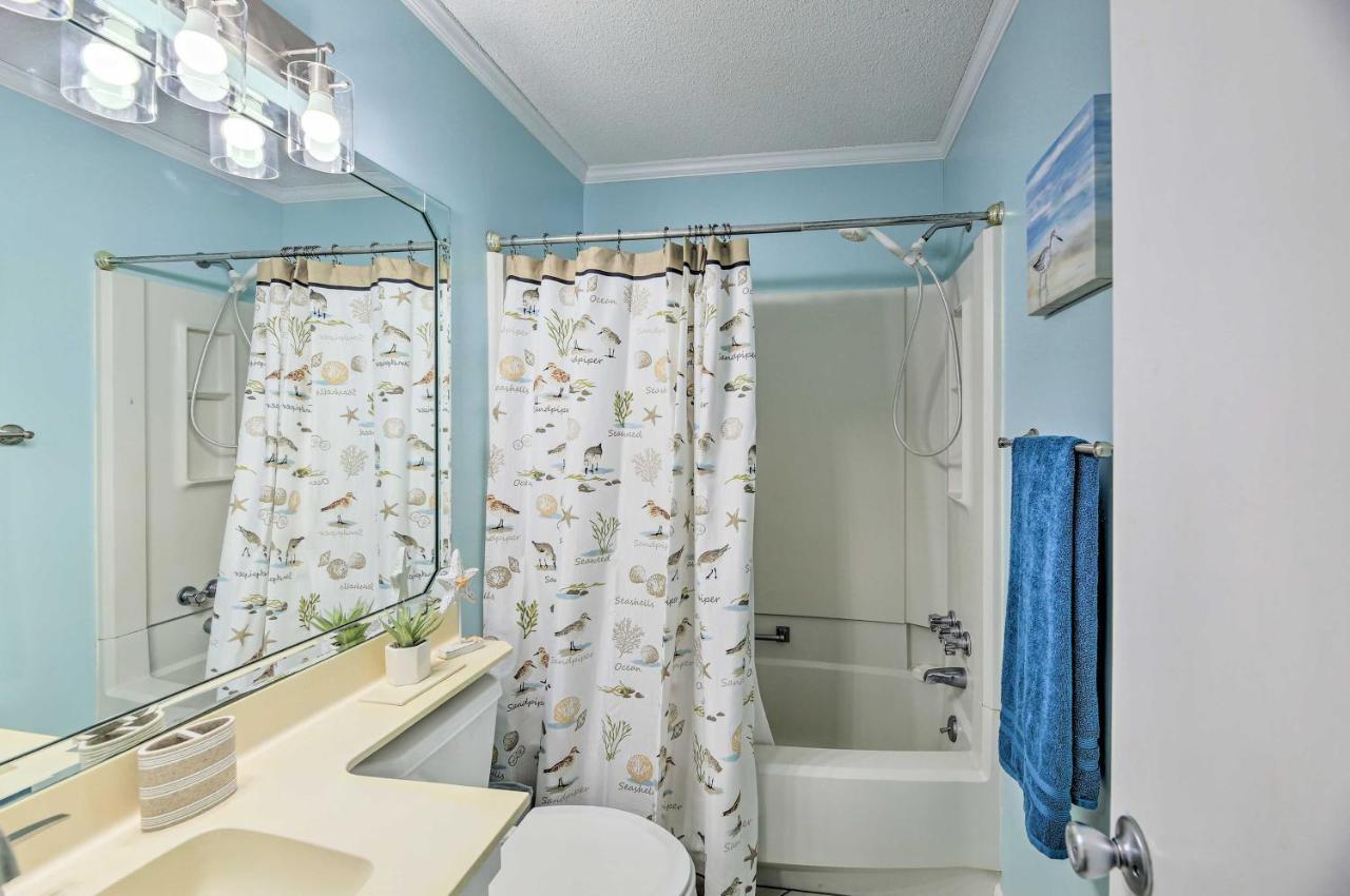 Beachfront Condo With Boardwalk And Pool Access! Atlantic Beach Kültér fotó