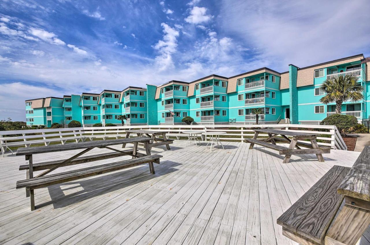 Beachfront Condo With Boardwalk And Pool Access! Atlantic Beach Kültér fotó