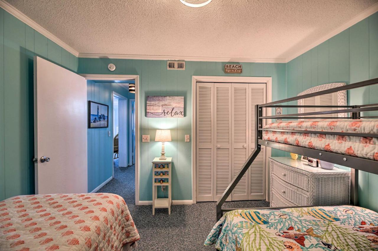 Beachfront Condo With Boardwalk And Pool Access! Atlantic Beach Kültér fotó