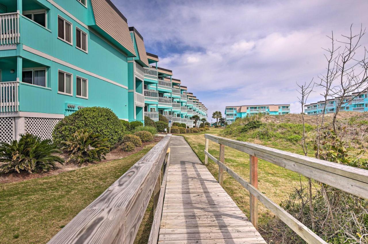 Beachfront Condo With Boardwalk And Pool Access! Atlantic Beach Kültér fotó